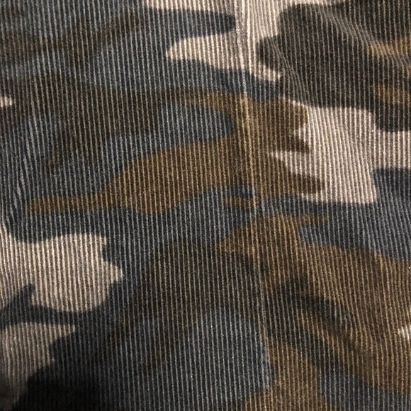 1989 Camouflage Corduroy Blazer Jacket Big kids Size 14 - Picture 3 of 7